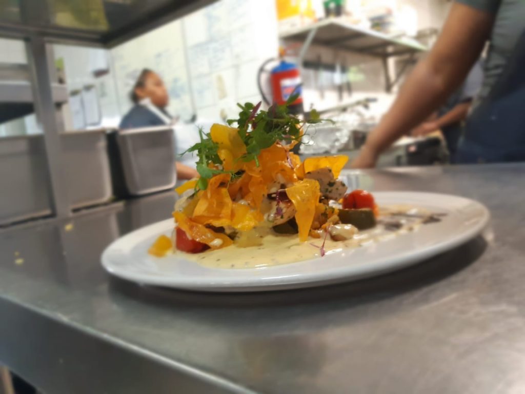 Chicken, Prosciutto & Brie Stack Sagewood Cafe