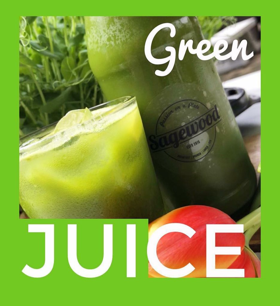 Cold Pressed Green Juice Sagewood Cafe